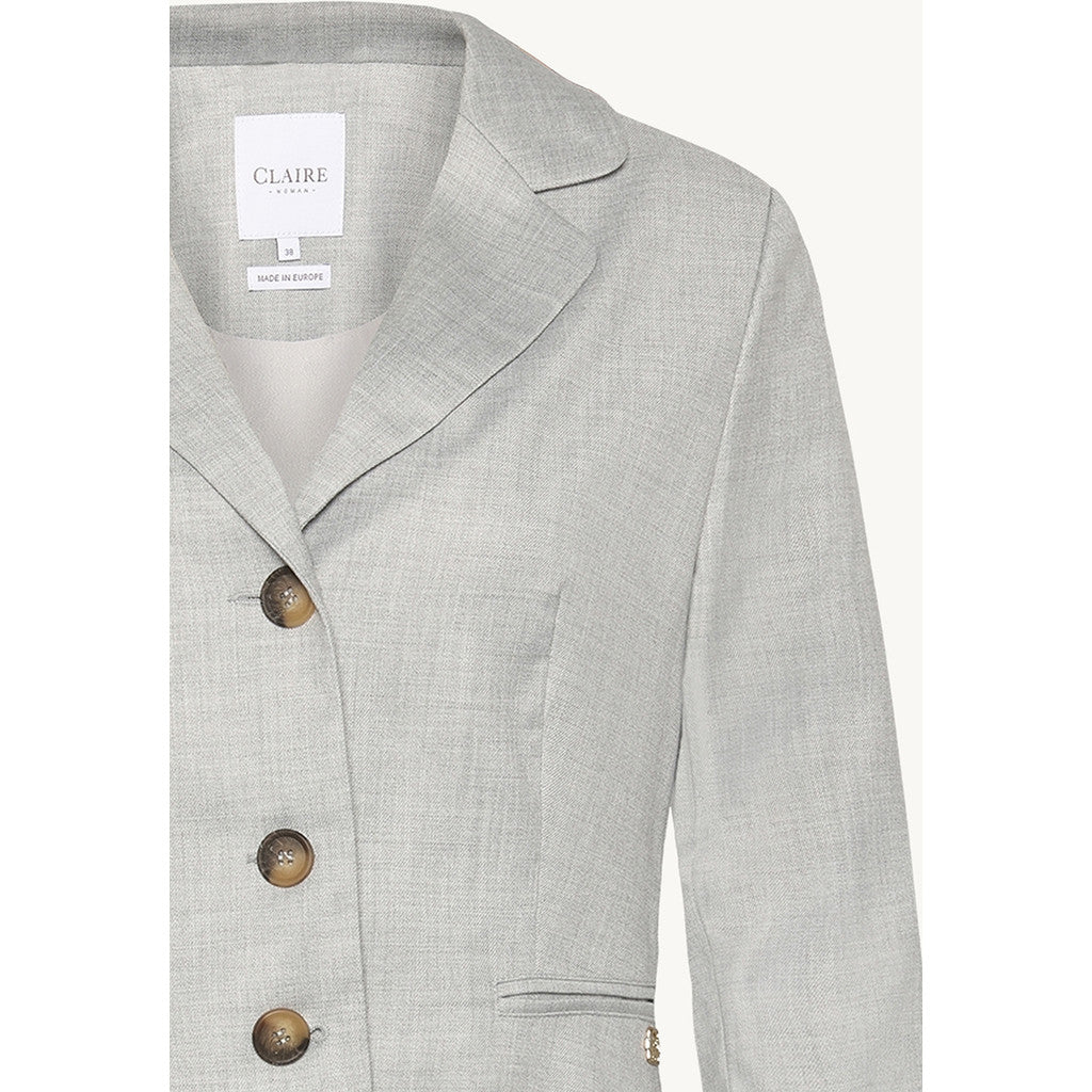 CLAIRE Blazer CWEaren Blazer 1218 Soft Grey Melange