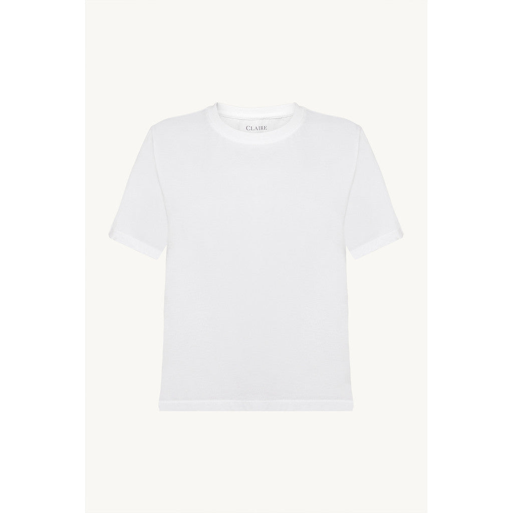 CLAIRE CWAdley T-shirt S/S 3246 White