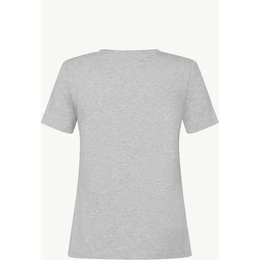 CLAIRE CWAida T-shirt S/S 1218 Soft Grey Melange