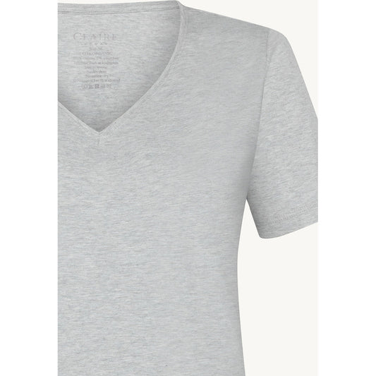 CLAIRE CWAida T-shirt S/S 1218 Soft Grey Melange