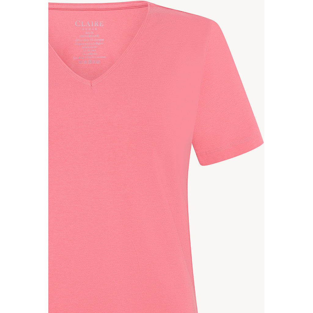 CLAIRE CWAida T-shirt S/S 4711 Coral Blush