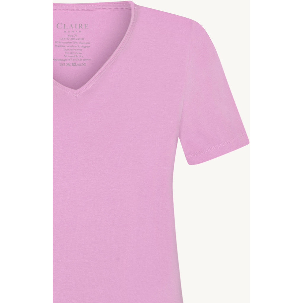 CLAIRE CWAida T-shirt S/S 4712 Violet Ice