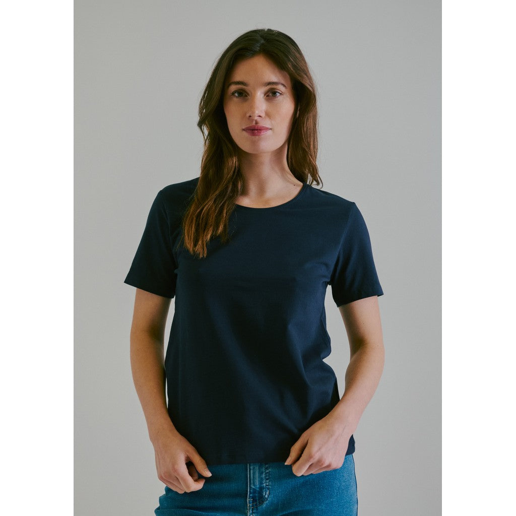 CLAIRE CWAlanis T-shirt S/S 3151 Dark Navy