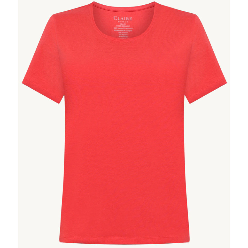 CLAIRE CWAlanis T-shirt S/S 4352 Sweet Red