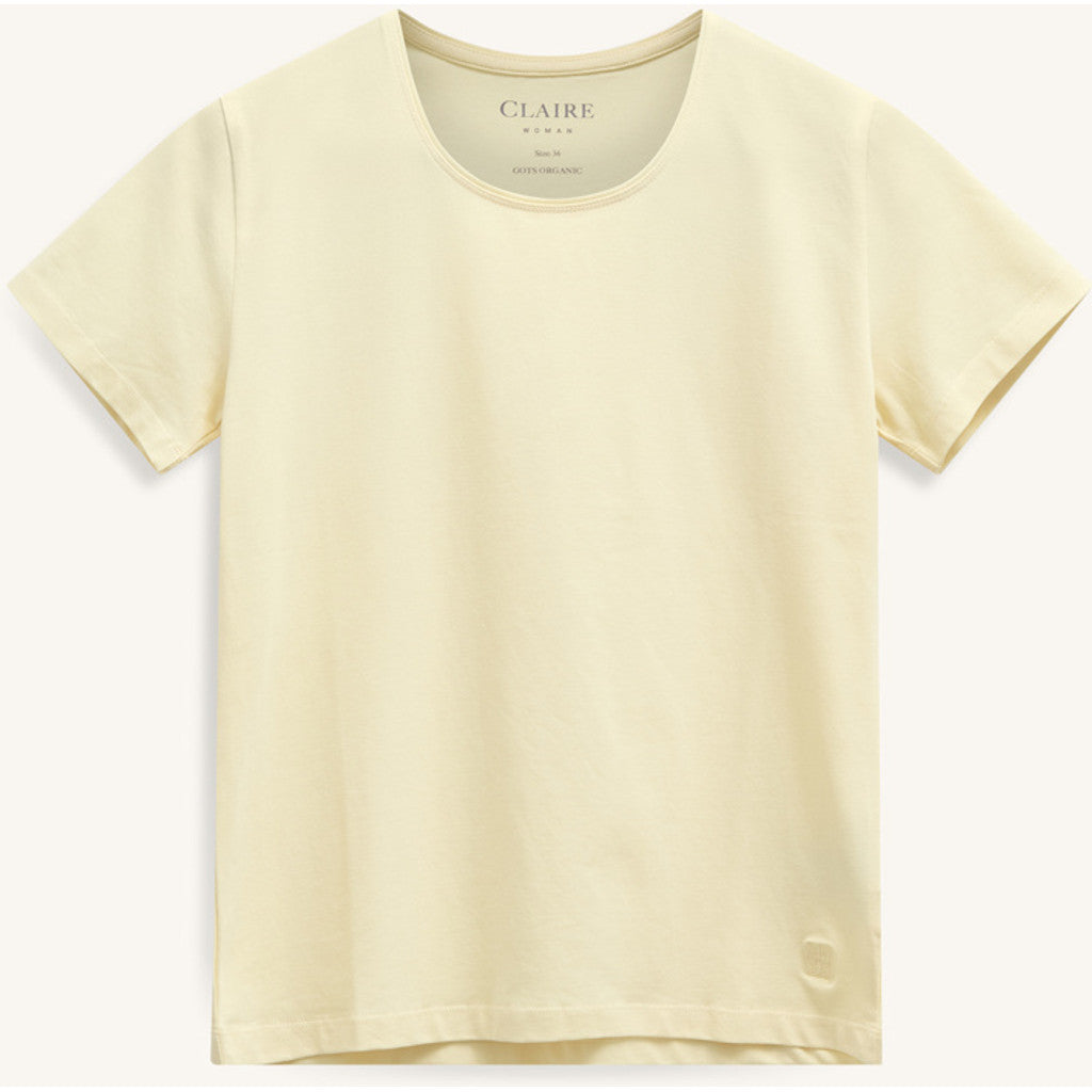 CLAIRE CWAlanis T-shirt S/S 4626 Pale Yellow