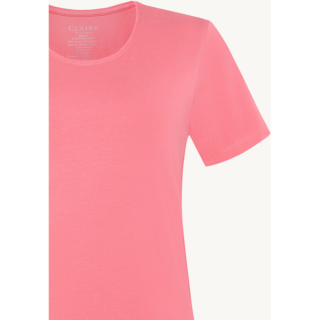 CLAIRE CWAlanis T-shirt S/S 4711 Coral Blush
