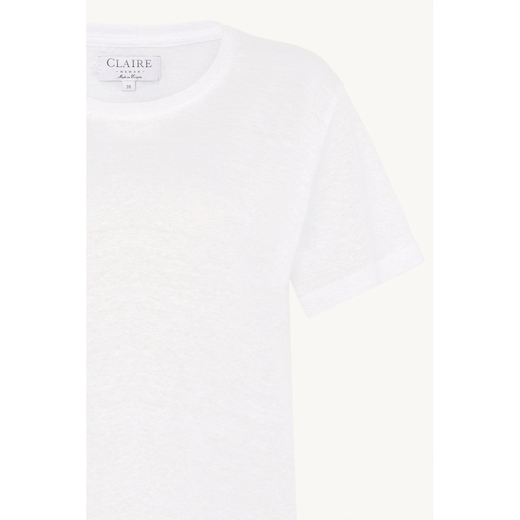 CLAIRE CWAlyssa T-shirt S/S 3246 White