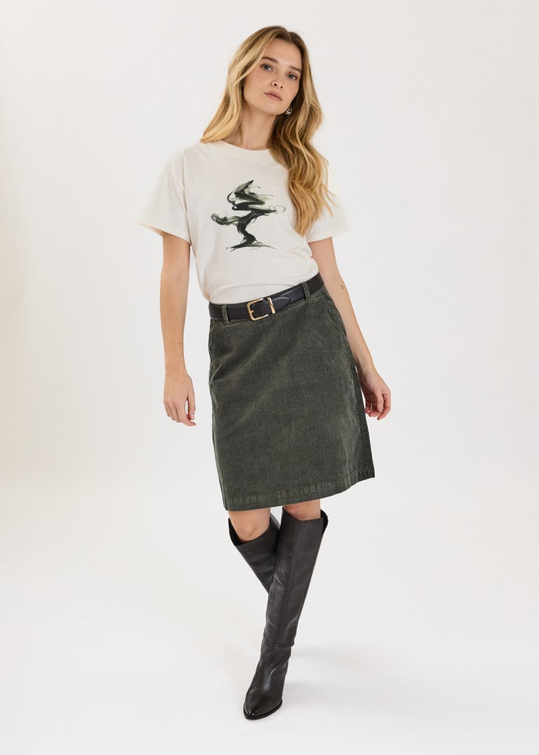 CLAIRE CWAmani T-shirt S/S 4438 Beetle