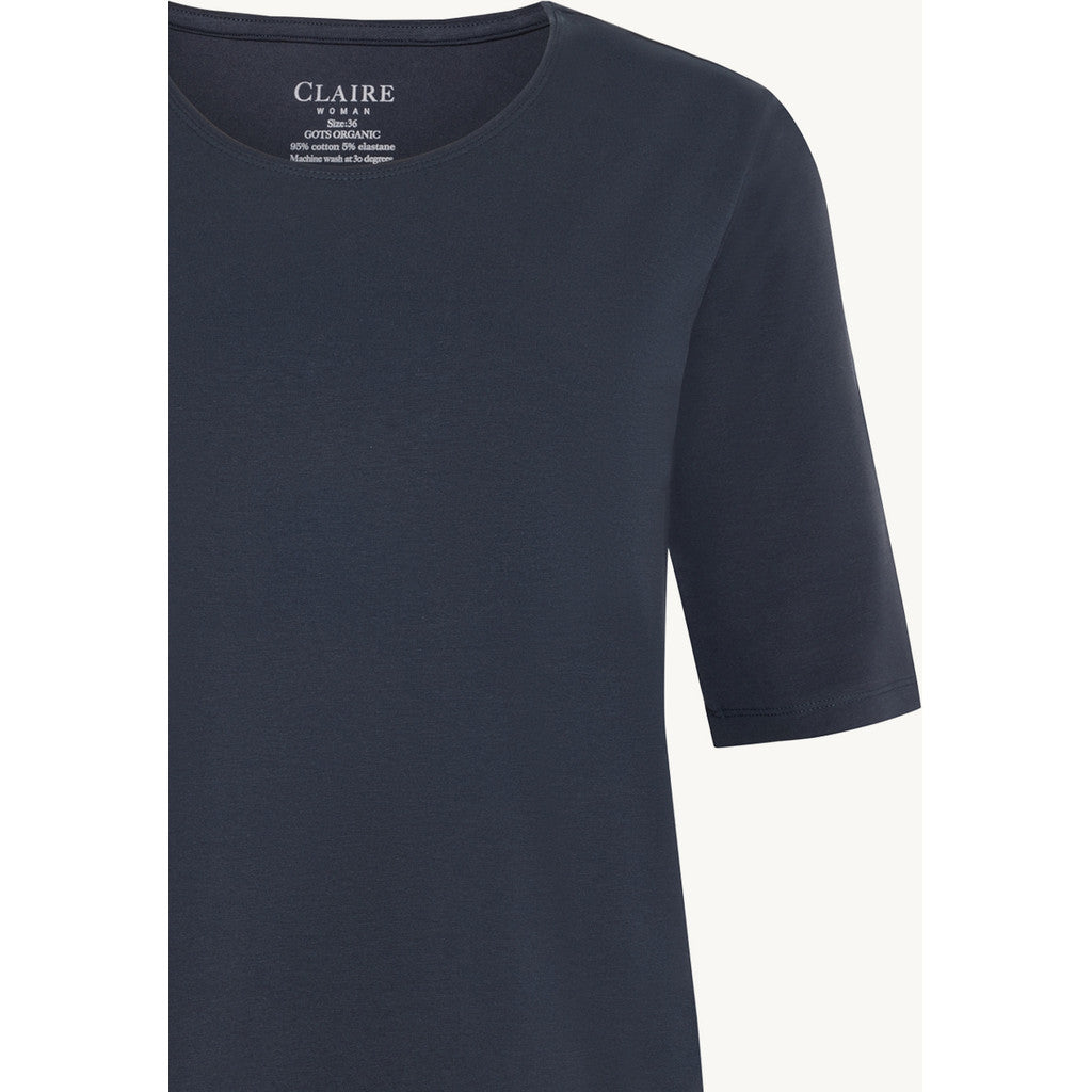 CLAIRE CWAmaryllis T-Shirt T-shirt L/S 3151 Dark Navy