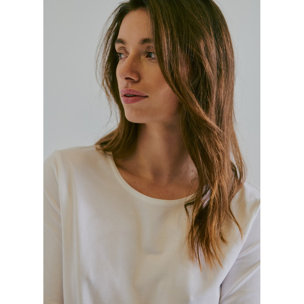 CLAIRE CWAmaryllis T-Shirt T-shirt L/S 3246 White