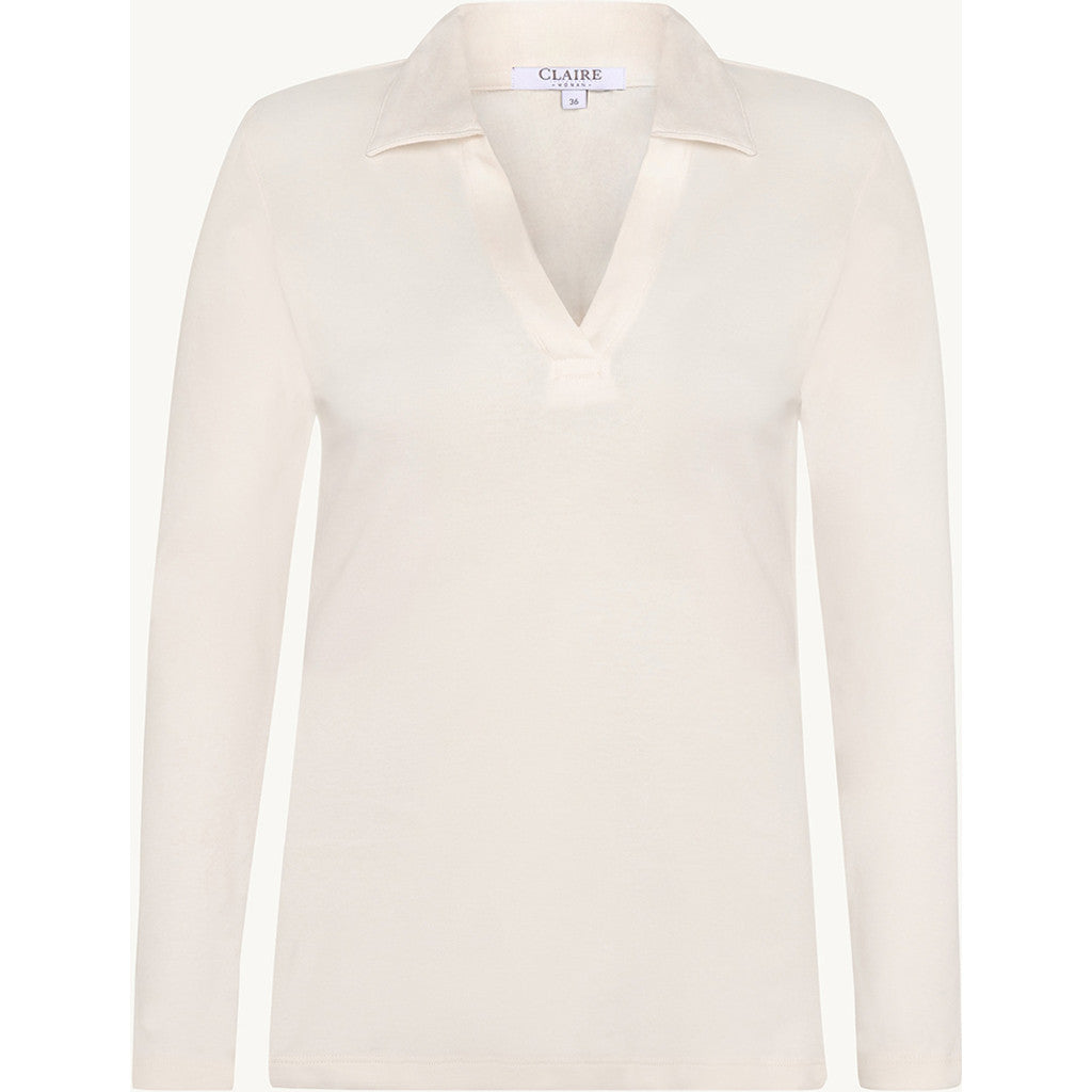 CLAIRE CWAmaya T-shirt L/S 3217 Gardenia