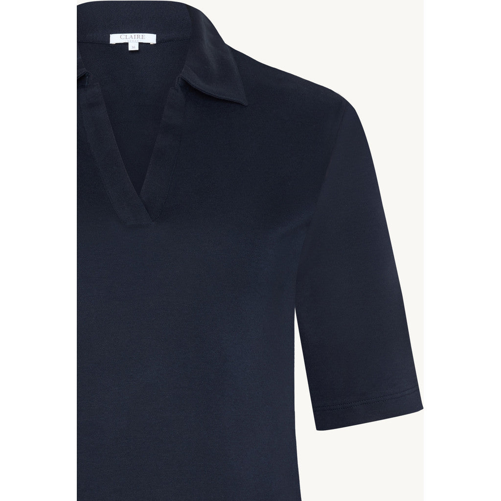 CLAIRE CWAmaya Polo T-shirt T-shirt S/S 3151 Dark Navy