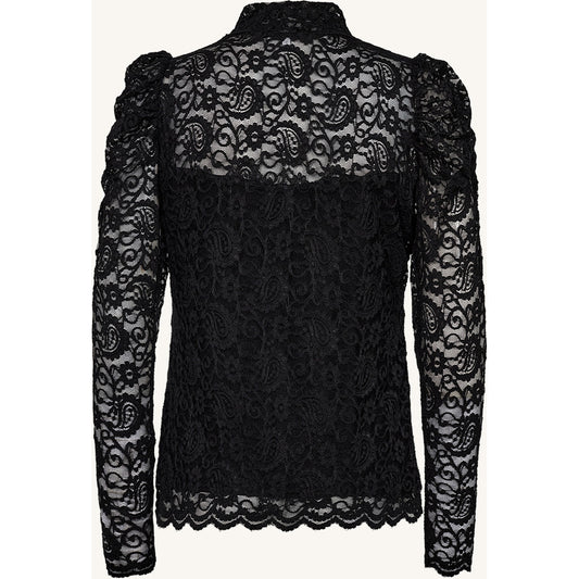 CLAIRE CWAmethyst T-shirt L/S 3244 Black