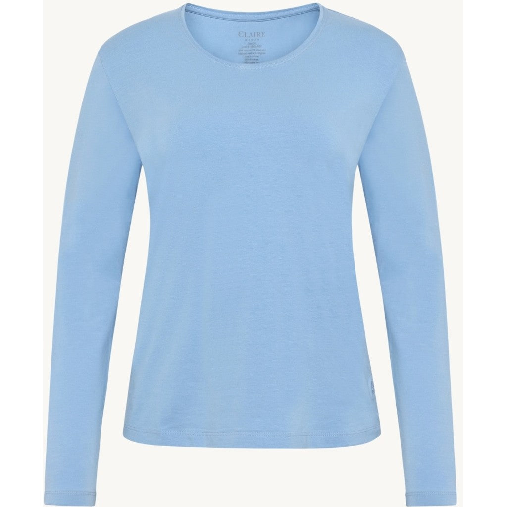 CLAIRE CWAmy T-shirt L/S 3194 Vista Blue