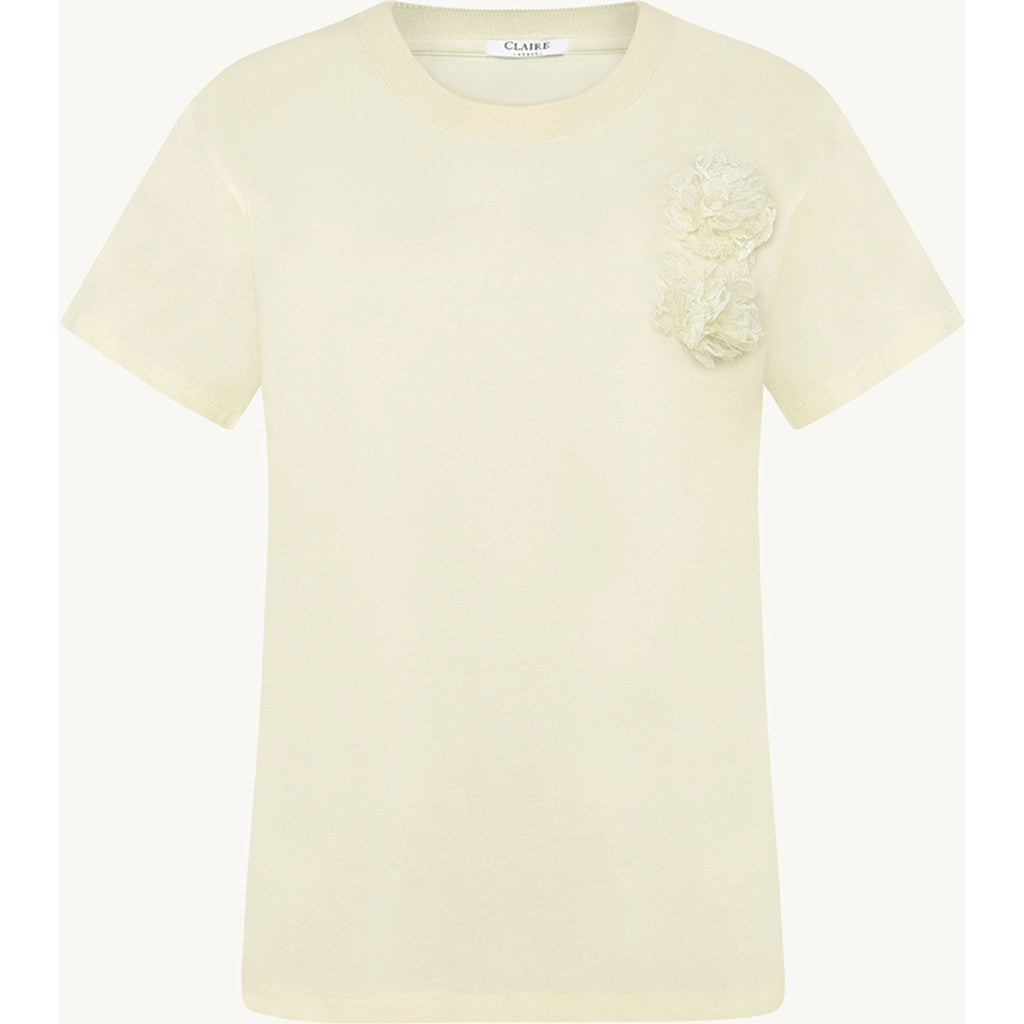 CLAIRE CWAndrea T-shirt S/S 3217 Gardenia