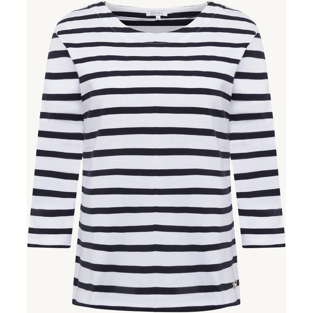 CLAIRE CWAnette T-shirt L/S 3151 Dark Navy