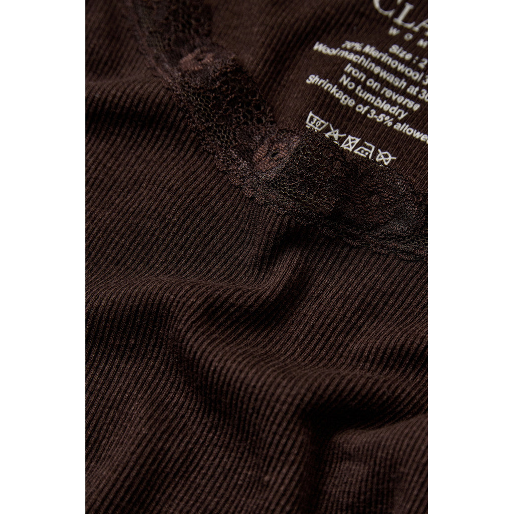 CLAIRE CWAngela Tops 14565 Chocolate Melange
