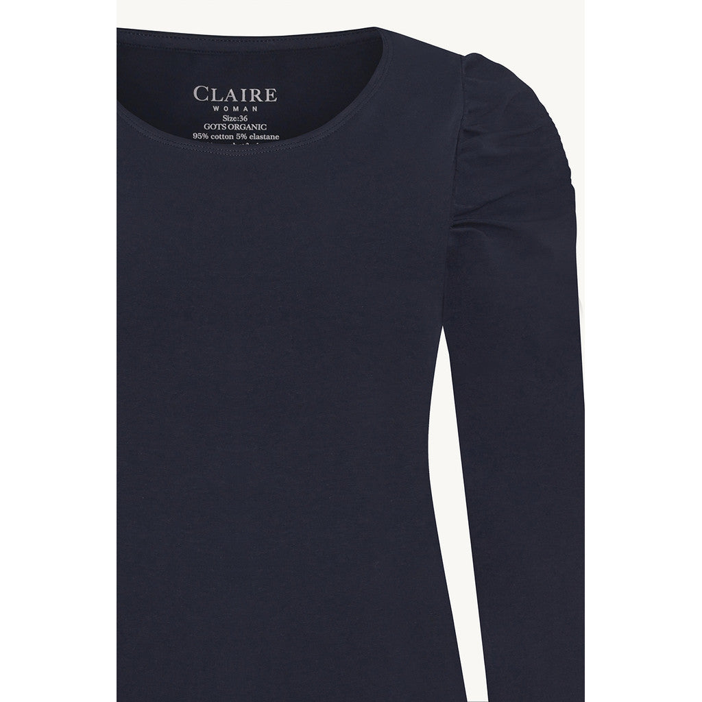 CLAIRE CWAnne T-shirt L/S 3151 Dark Navy
