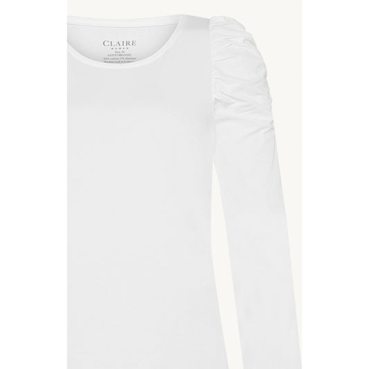 CLAIRE CWAnne T-shirt L/S 3246 White