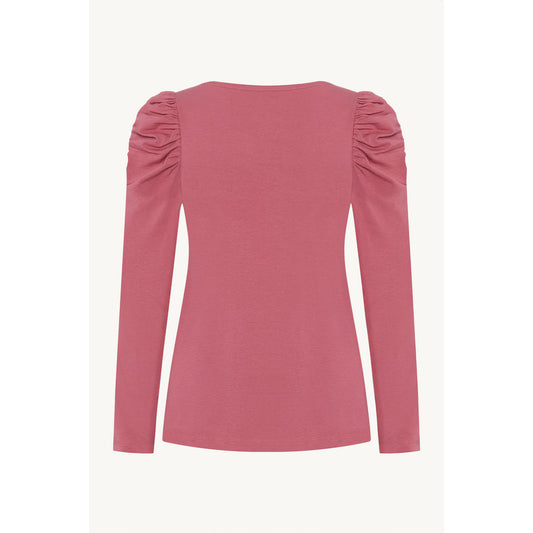 CLAIRE CWAnne T-shirt L/S 3726 Rose Wine