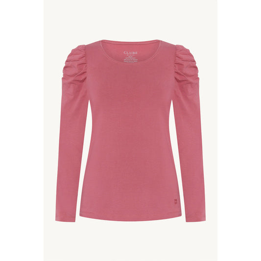 CLAIRE CWAnne T-shirt L/S 3726 Rose Wine