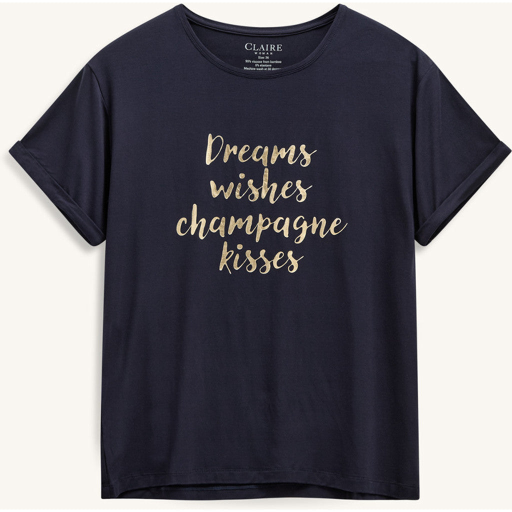 CLAIRE CWAoife T-shirt S/S 3151 Dark Navy