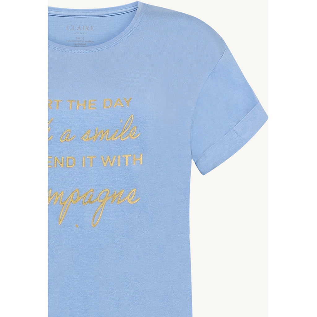 CLAIRE CWAoife T-shirt S/S 3185 Serenity