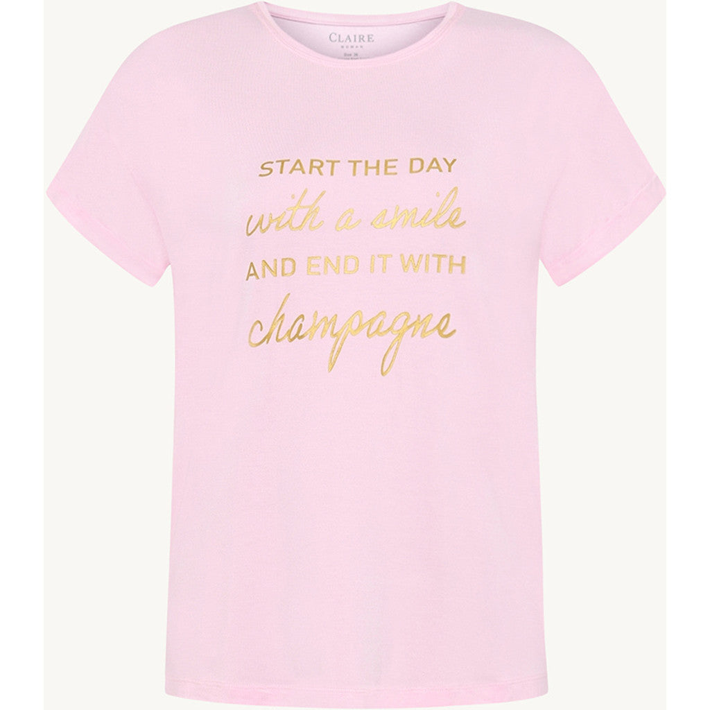 CLAIRE CWAoife T-shirt S/S 4318 Pink Tulle