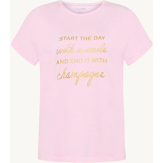 CLAIRE CWAoife T-shirt S/S 4318 Pink Tulle