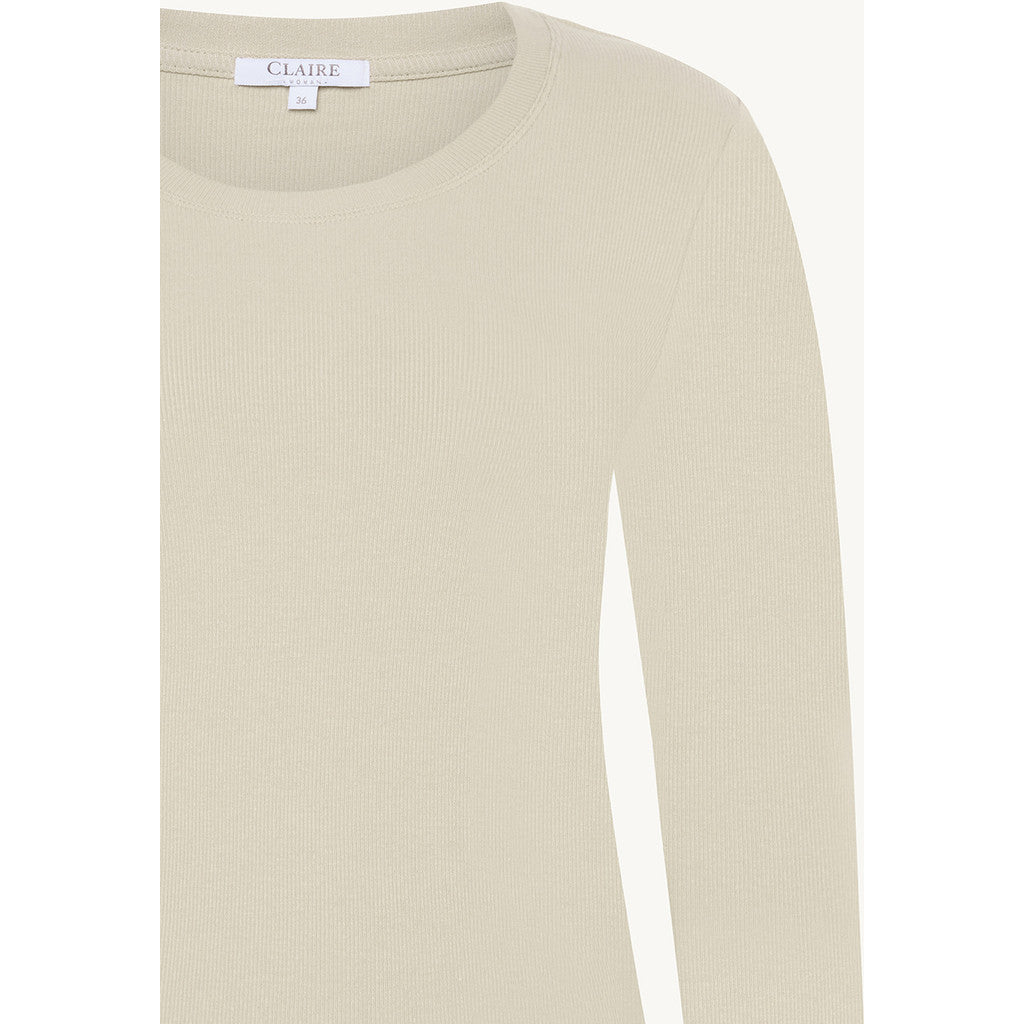 CLAIRE CWAshley T-shirt L/S 4538 Feather