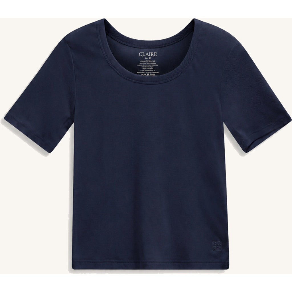CLAIRE CWAstrid T-shirt S/S 3151 Dark Navy