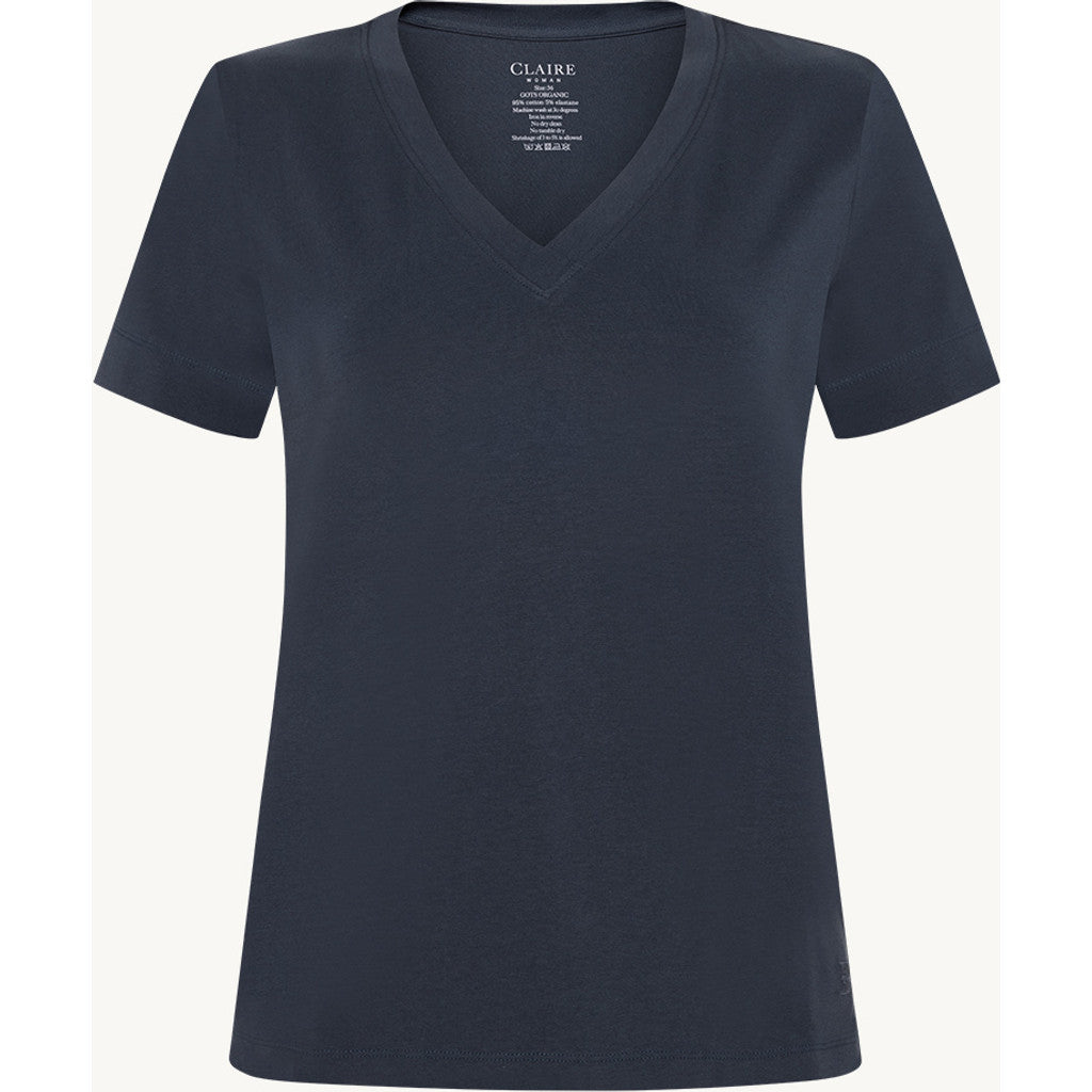 CLAIRE CWAurora T-shirt S/S 3151 Dark Navy
