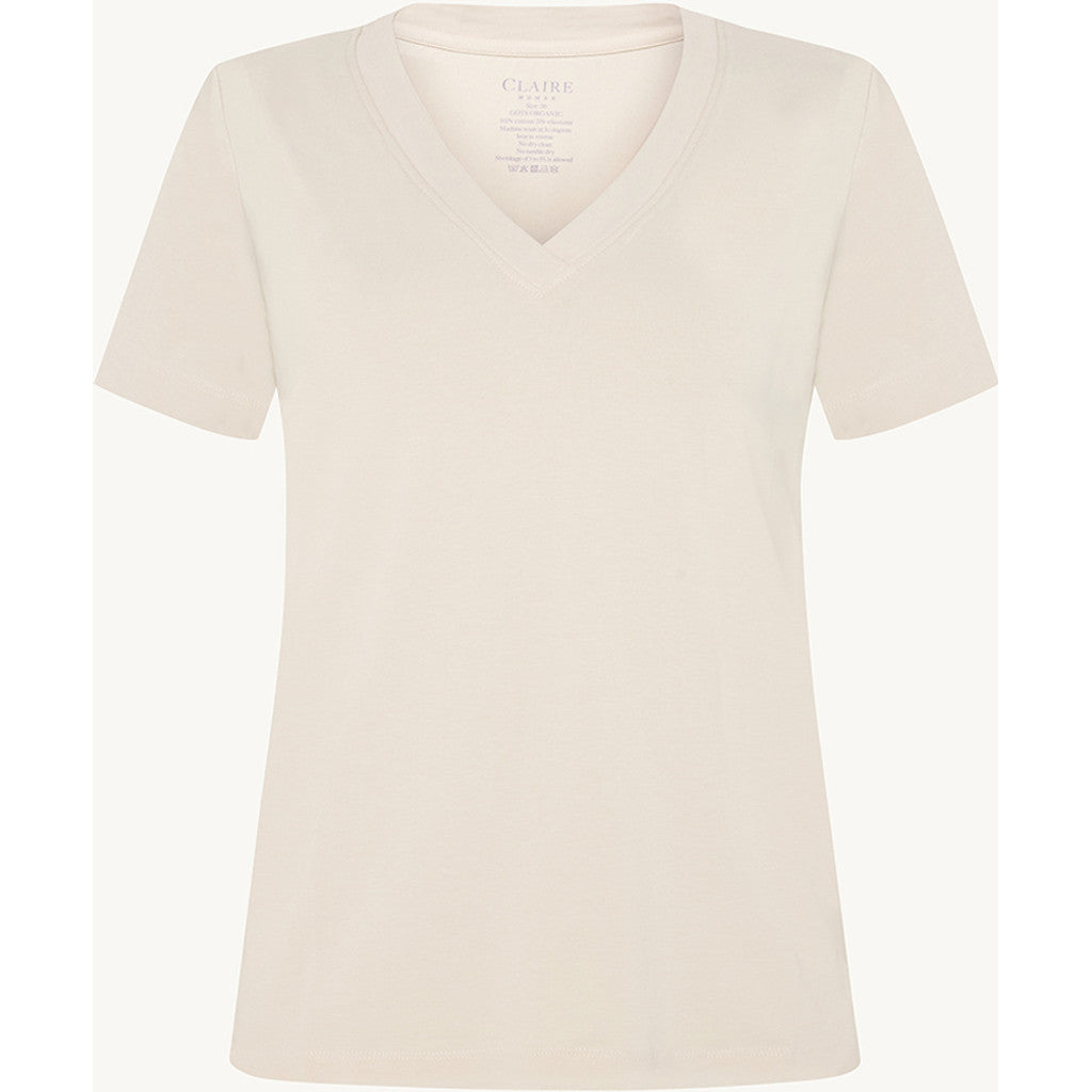 CLAIRE CWAurora T-shirt S/S 3261 Sand Stone