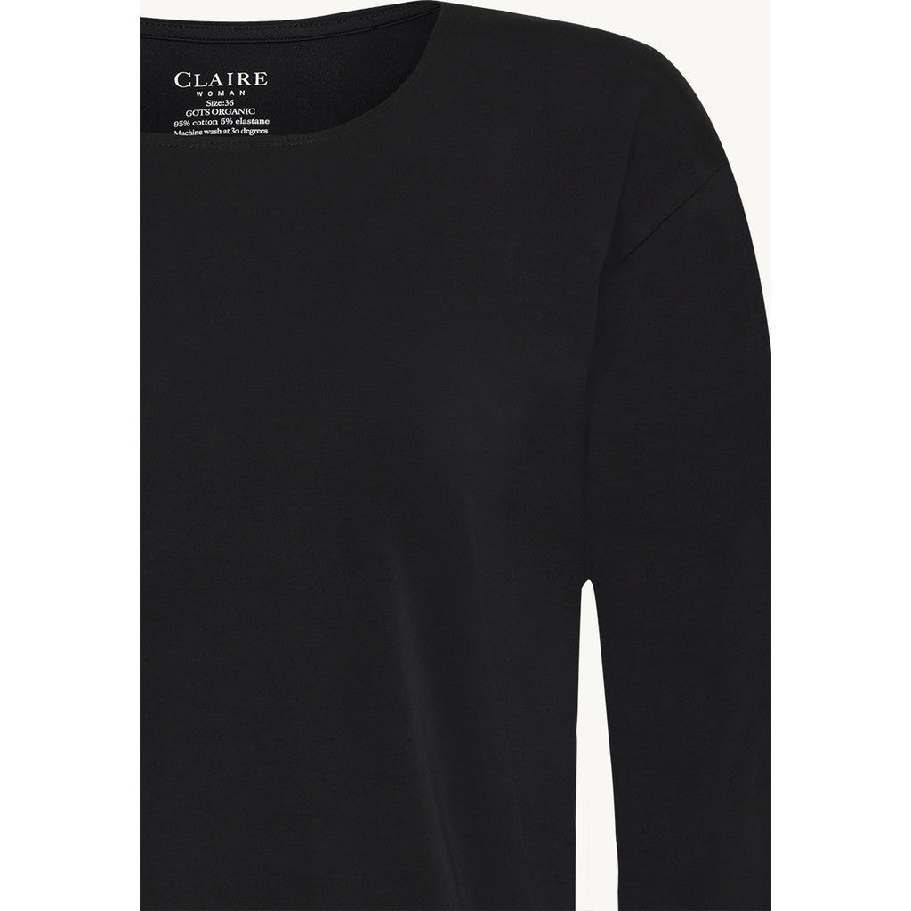 CLAIRE CWAzaria T-shirt L/S 3244 Black