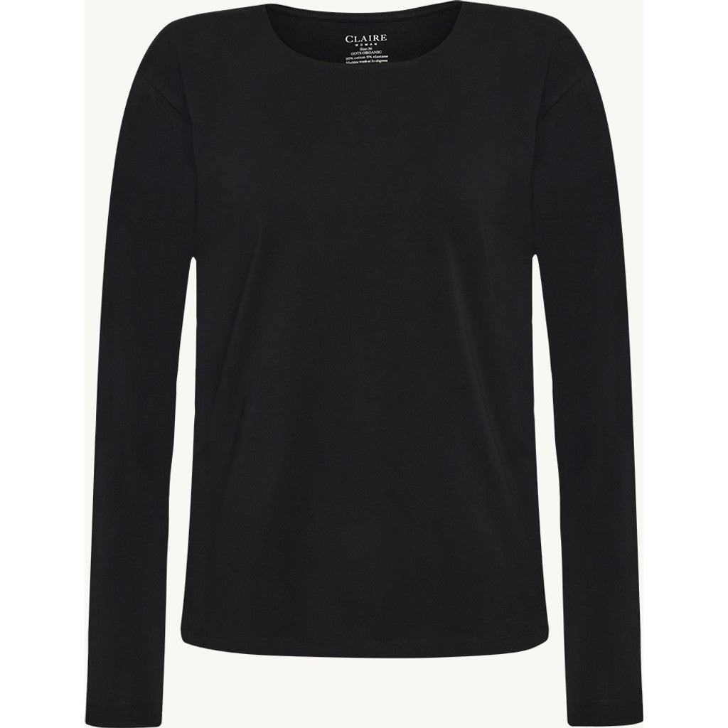 CLAIRE CWAzaria T-shirt L/S 3244 Black