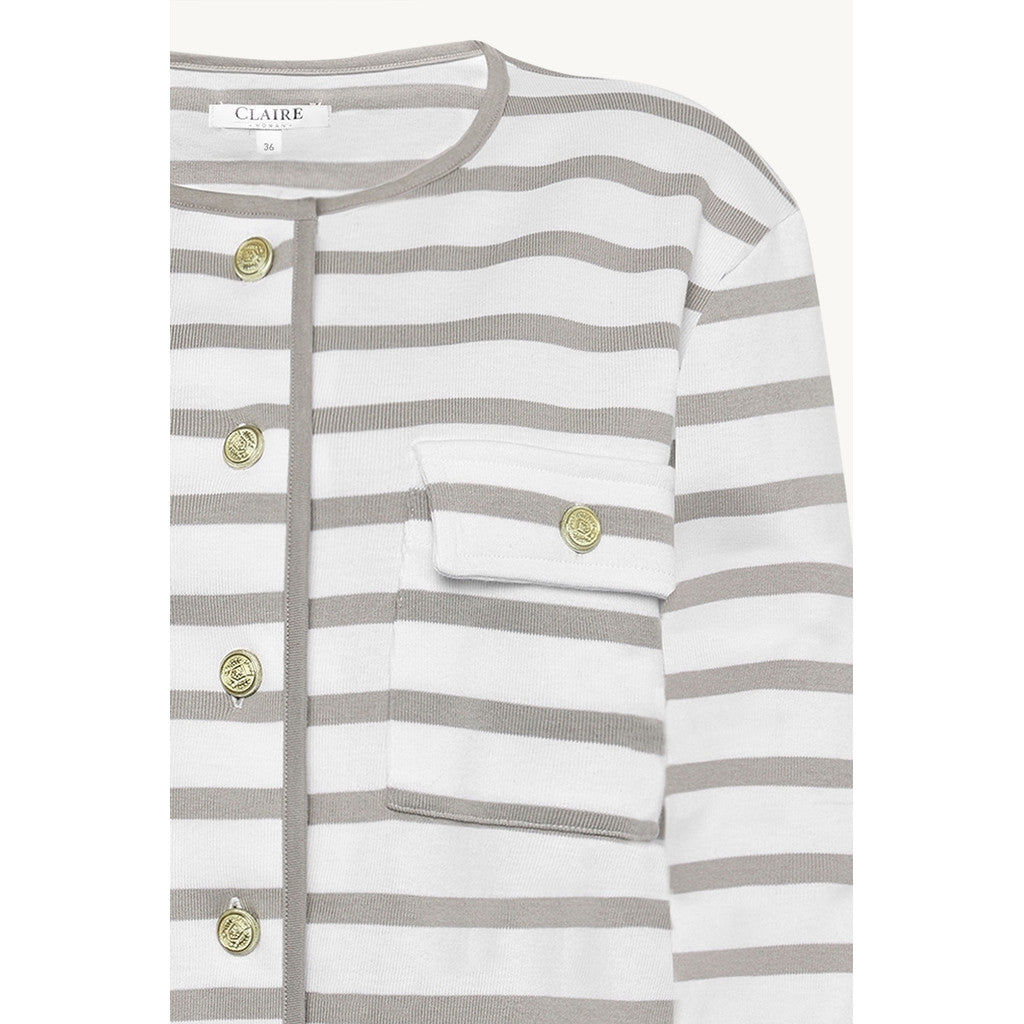 CLAIRE CWCaisey Sweatshirt 3246 White
