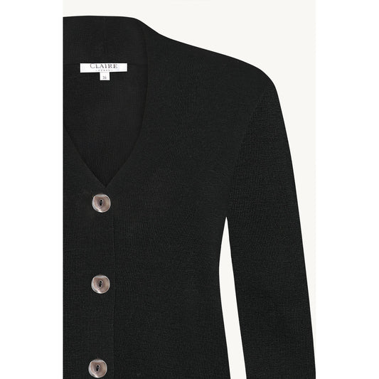 CLAIRE CWCait Cardigan 03244 Black Biella