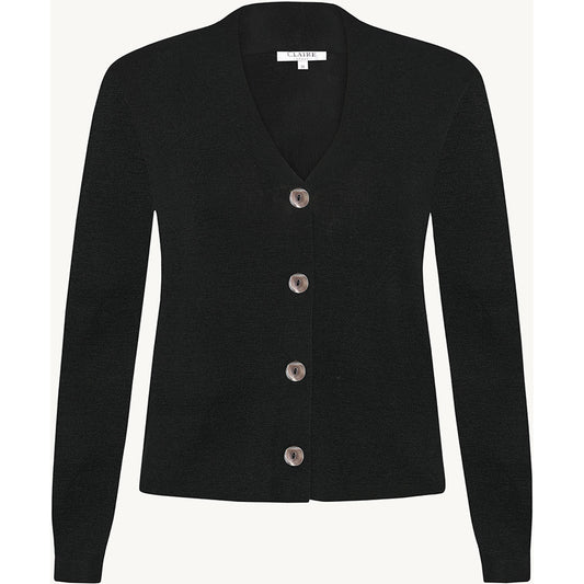 CLAIRE CWCait Cardigan 03244 Black Biella