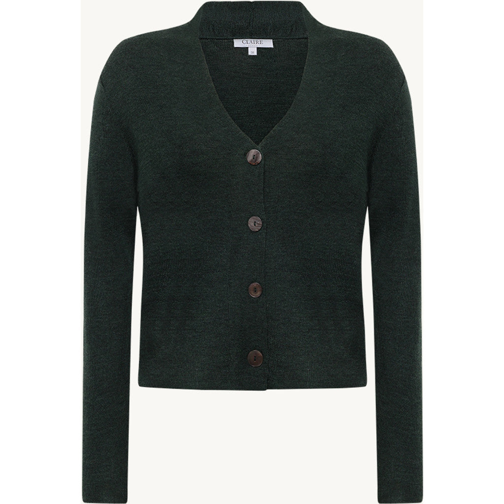 CLAIRE CWCait Cardigan 14439 Sea Grass