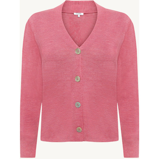 CLAIRE CWCait Cardigan 14711 Coral Blush Melange