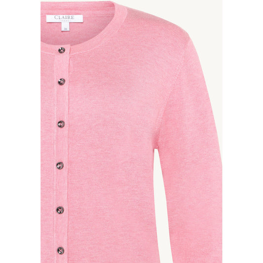 CLAIRE CWCamilla Cardigan 14711 Coral Blush Melange