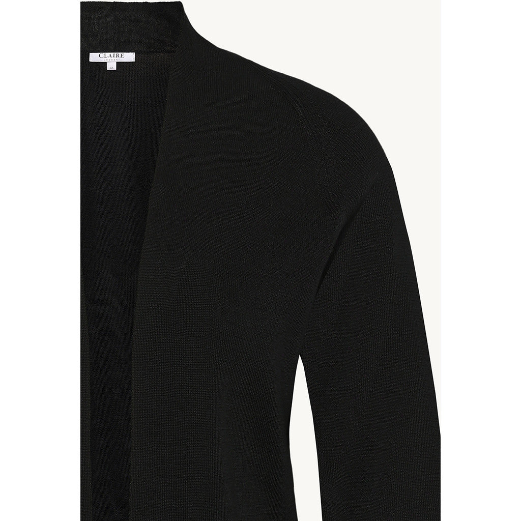 CLAIRE CWCeline Cardigan 03244 Black Biella