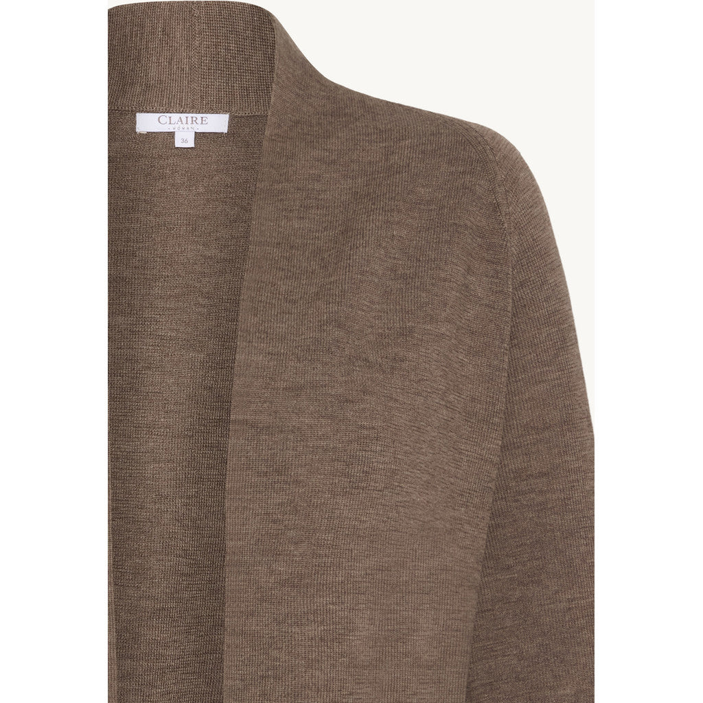 CLAIRE CWCeline Cardigan 13578 Cacao Melange