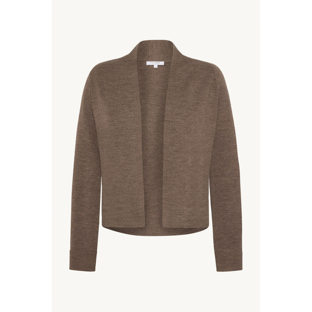 CLAIRE CWCeline Cardigan 13578 Cacao Melange