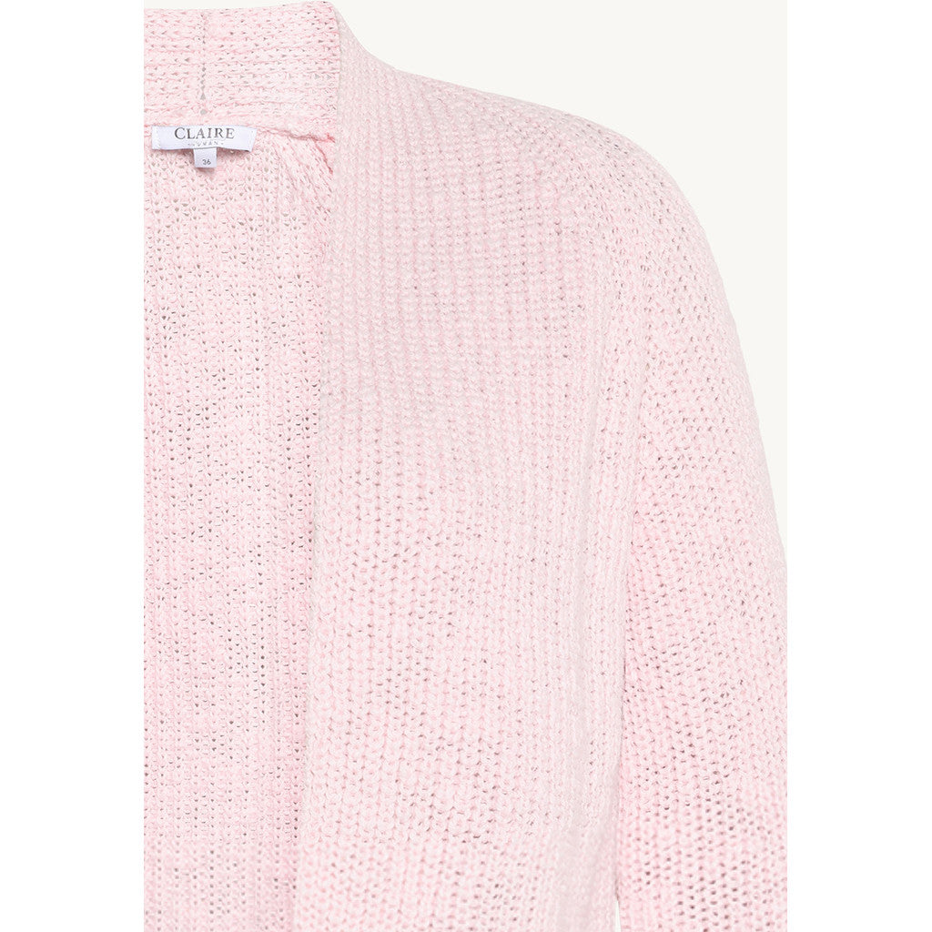 CLAIRE CWCeline Cardigan Cardigan 4306 Pink Touch