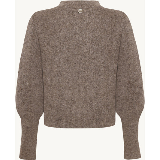 CLAIRE CWChelsea Cardigan 13578 Cacao Melange