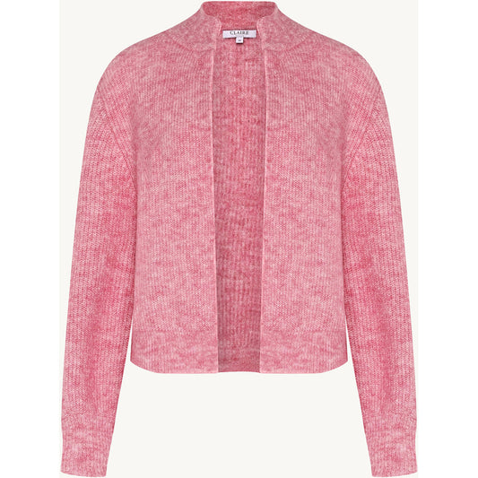 CLAIRE CWChelsea Cardigan 13726 Rose Wine Melange
