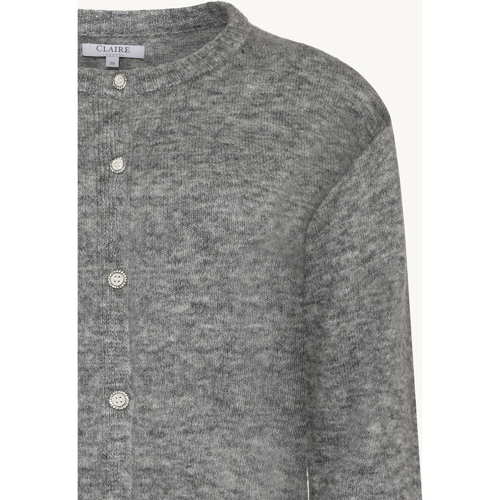 CLAIRE CWClaire Cardigan 1206 Grey Melange