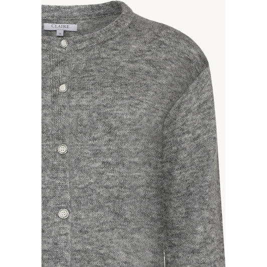 CLAIRE CWClaire Cardigan 1206 Grey Melange