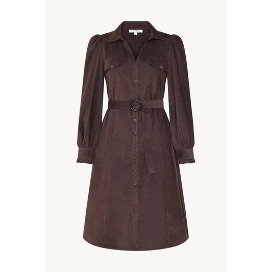 CLAIRE CWDelinde Dresses 4579 Hot Fudge
